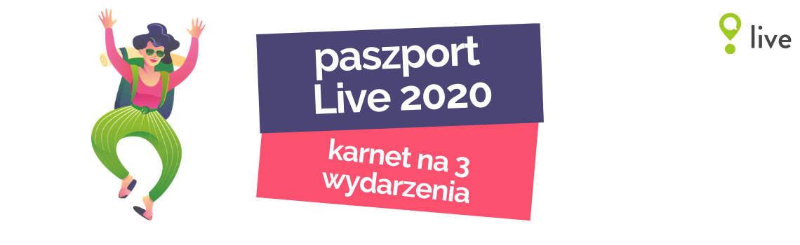 Paszport Live 2020 - karnet na 3 wydarzenia